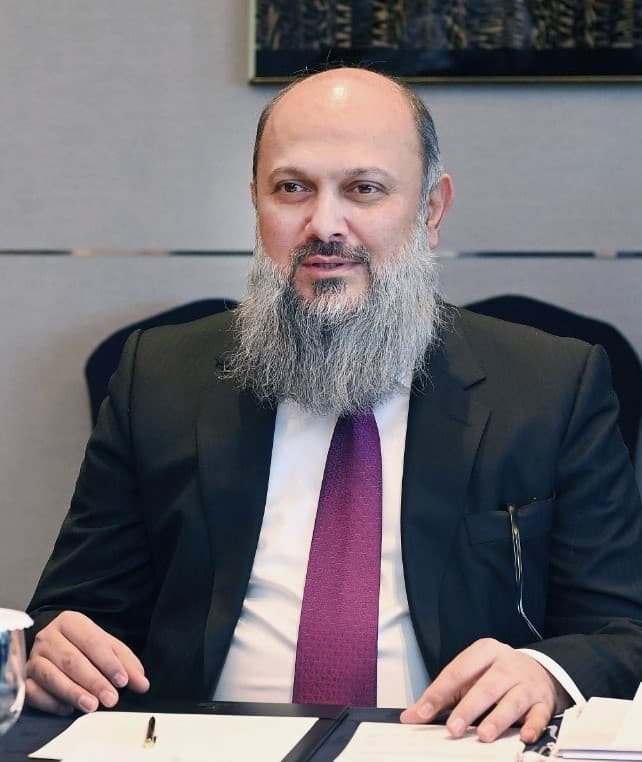 Portrait of Federal Minister for Commerce and Chairman TDAP