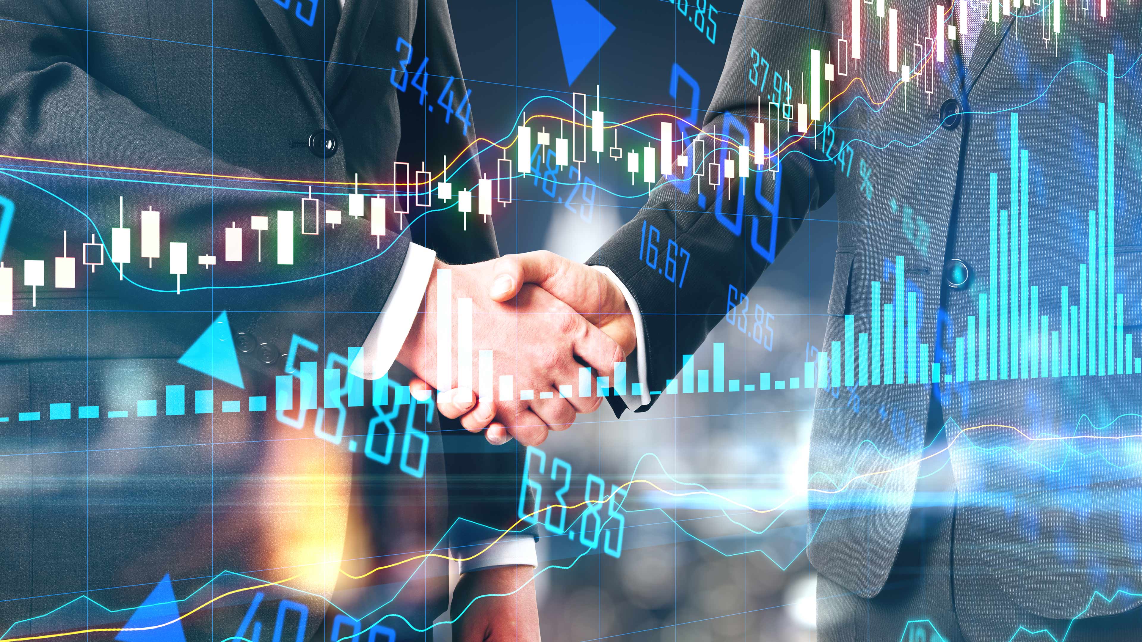 Industrial background with sparks